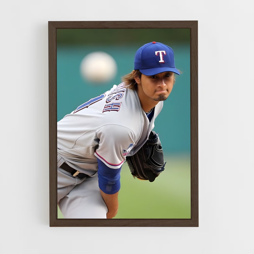 Poster darvish baseball (vue 5)